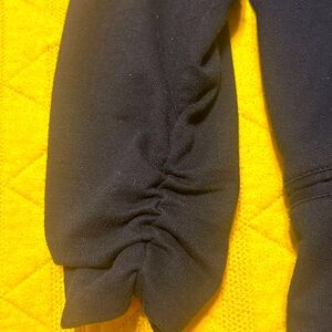 Black blazer size large has a little bit of stretch to it